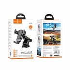 Держатель для телефона автомобильный Hoco CA104 на панель приборов или лобовое стекло, универсальный, черный