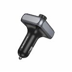 Автомобильный FM-трансмиттер Borofone BC50, Bluetooth 5.4, USB 2.0, USB Type-C, черно-серый