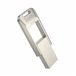 Флеш-накопитель Hoco USB 3.0 UD16, поворотный, 150 Мб/с, 128 GB, белый