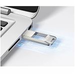 Флеш-накопитель Hoco USB 3.0 UD16, поворотный, 150 Мб/с, 128 GB, белый