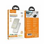 Аккумулятор внешний Hoco Q26A, 15 Вт, USB Type-C, 10000 мАч, белый
