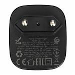 Блок зарядный Hoco CS32A, USB-Type-C, 3 А, 2 разъема, черный