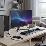 Кабель Hoco U143, USB Type-C (m) - USB (m) 5 A, силикон, цвет черный, 1.2 м