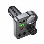 FM-трансмиттер Hoco E86 Alegria, Bluetooth, PD30W/QC3.0, 48 Вт, черный