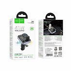 FM-трансмиттер Hoco E86 Alegria, Bluetooth, PD30W/QC3.0, 48 Вт, черный