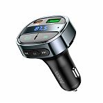 FM-трансмиттер Hoco E70 PD30W+QC3.0, E70, Bluetooth, QC3.0, PD 30 Вт, черный