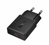Блок зарядный Hoco N74B, USB Type-C, 25 Вт, 3А, 1 порт, черный