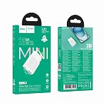 Блок зарядный Hoco N73W, USB Type-A, USB Type-C, 18 Вт, 3А, 2 порта, белый