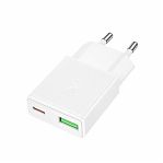 Устройство зарядное Hoco N73TIW, для Type-C, 20 Вт, 5В, белое