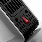 Тепловентилятор керамический Brayer 4802BR напольный 2000 Вт, белый с черным