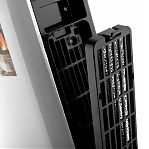 Тепловентилятор керамический Brayer 4802BR напольный 2000 Вт, белый с черным