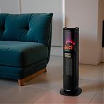 Тепловентилятор керамический BRAYER BR4864 напольный 2000 Вт, черный