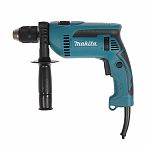 Дрель ударная Makita HP1641FK, реверс, 680 Вт, 44800 уд/мин, 2800 об/мин, регулировка скорости и частоты ударов