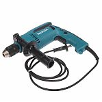 Дрель ударная Makita HP1641FK, реверс, 680 Вт, 44800 уд/мин, 2800 об/мин, регулировка скорости и частоты ударов