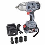 Гайковерт аккумуляторный Profipower DWDTW-18V, бесщеточный, 18 В, 600 Нм, 1акк. х 4Ah+з.у.