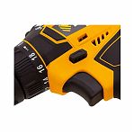 Дрель-шуруповерт аккумуляторная Denzel CDL-18-02BM, 18 В, 30 Нм, 2 акк.+з.у