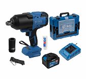 Аккумуляторный гайковерт Bull SC 1810, 18 В, 1500 Hм, 1 акк х 6,0 Ah+з.у