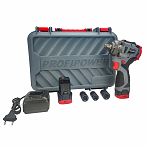 Гайковерт аккумуляторный Profipower BL-163, бесщеточный, 16 В, 260 Hм, 2 акк. х 2.0 Ah+з.у.