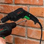 Дрель безударная DWT BMP06-10 C, сетевая, щеточный двигатель, 600 Вт