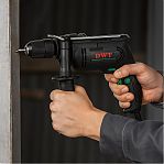 Дрель ударная DWT SBMP06-13 C, ключевой патрон, щеточный двигатель, 600 Вт