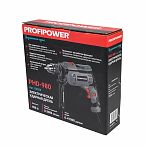 Дрель электрическая Profipower PHD-980 E0355, ударная, 3000 об/мин, 850 Вт