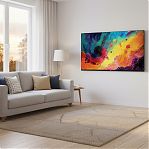 Телевизор LED 50" MIU 50SLT101SV, 4K UltraHD Smart, Салют ТВ, черный