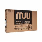 Телевизор LED 43" MIU H43SLT101SV, 4K UltraHD Smart, Салют ТВ, черный