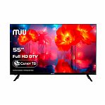 Телевизор MIU U55SLT101SV 55", Салют ТВ, Smart TV, 4K UltraHD, черный