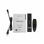 Телевизор Sonor 32SNR100S, 31.89", HD, Direct LED, Android TV, черный