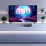 Телевизор LED 55" MIU U55ASP100SV, 4K UltraHD Smart, Android TV, черный
