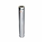 Труба для дымохода Ferrum К 160х250 мм, сталь 0.5 мм, сэндвич-конструкция, длина 1 м