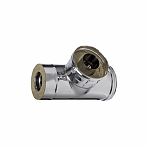 Тройник для дымохода Ferrum К d150х210, 90 гр., нержавеющая сталь 0.5 мм, сэндвич-конструкция