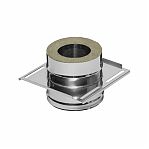 Площадка монтажная  для дымохода Ferrum К f3202, 110х200 мм, сэндвич-конструкция, сталь 2 мм