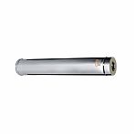 Труба для дымохода Ferrum К 120х200 мм, сталь 0.8 мм, сэндвич-конструкция, длина 1 м f4033