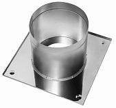 Потолочно-проходной узел d 130 мм, нержавеющая сталь толщиной 0.5 мм AISI 409