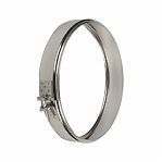 Хомут  для дымохода Феникс d 250 мм, обжимной, соединительный, оцинкованный