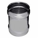 Адаптер для дымохода Ferrum ММ d 150, нержавеющая сталь, 0.8 мм