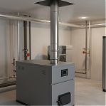 Адаптер для дымохода Ferrum ММ d 150, нержавеющая сталь, 0.8 мм