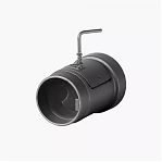 Стартовый дымоход ProMetall с ревизией и шибером, d115-136 мм, чугун, высота 0.25 м