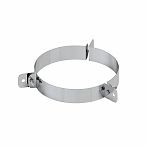 Хомут для дымохода составной Ferrum f5044 d 210 мм, обжимной, под растяжку, сталь 1 мм