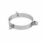 Хомут для дымохода составной Ferrum f5044 d 210 мм, обжимной, под растяжку, сталь 1 мм