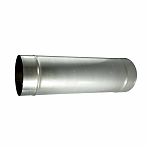 Труба для дымохода d 100 мм, оцинкованная сталь 0.5 мм, длина 1000 мм