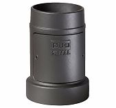 Дымоход стартовый, с ревизией, диаметр 115-136 мм, чугун, серый