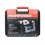 Перфоратор сетевой Profipower PBH32 E0362, щеточный двигатель, хвостовик SDS-Plus, 1.7 кВт, 7.0 Дж