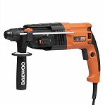 Перфоратор Daewoo DAH 820, щеточный двигатель, патрон SDS-plus, 4 режима, 820 Вт
