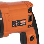 Перфоратор Daewoo DAH 820, щеточный двигатель, патрон SDS-plus, 4 режима, 820 Вт