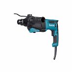 Перфоратор сетевой Makita HR2670 щеточный двигатель, хвостовик  SDS-Plus, 800 Вт