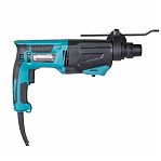Перфоратор сетевой Makita HR2670 щеточный двигатель, хвостовик  SDS-Plus, 800 Вт