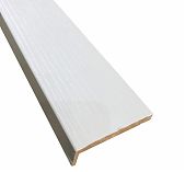 Наличник прямой, сэндвич, Bravo Snow Melinga 031-2325, 8х70х2150 мм, МДФ, для двери