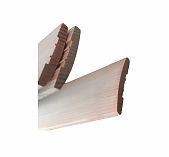 Наличник гладкий полукруглый, Хвойные породы, 20х70х2200 мм, деревянный, для двери